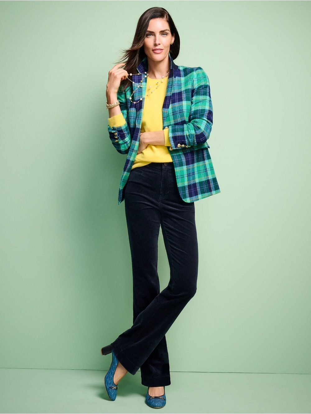 Corduroy Flare Pants
